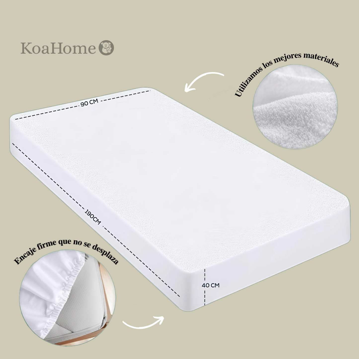 Protector Colchón Impermeable (OFERTA 2X1)